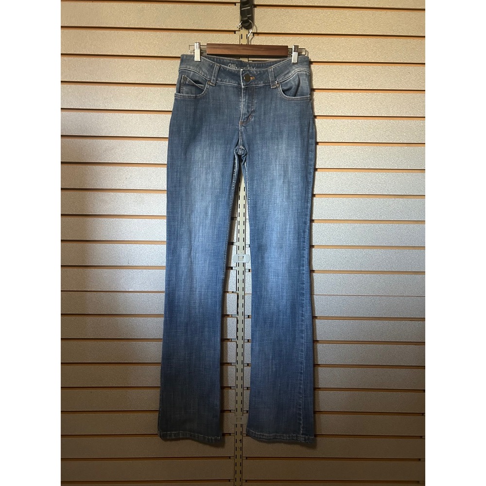 Wrangler Womens Mid Rise Bootcut Jeans Medium Wash Blue Western Cowgirl 5 Long
